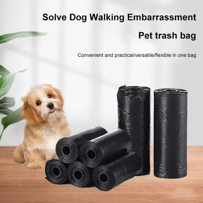 Bolsas de basura desechables para mascotas, 10 rollos, 1 paquete