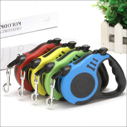 Durable Dog Leash for Small Medium Dogs Automatic Flexible Retractable Nylon 3/5M Leash Traction Puppy Cats Dogs Pet Supplies