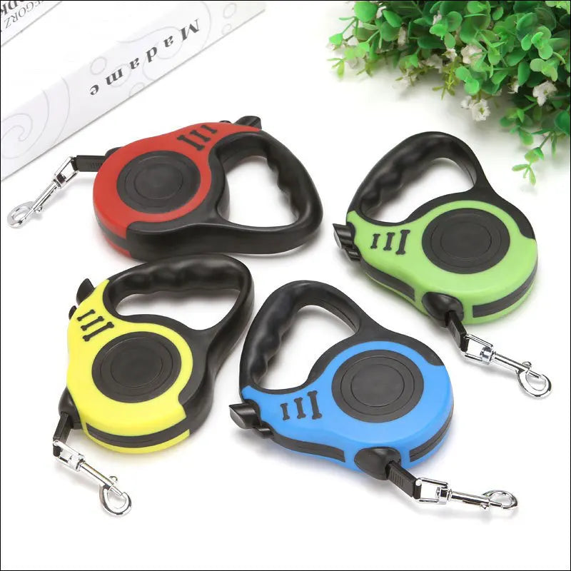 Durable Dog Leash for Small Medium Dogs Automatic Flexible Retractable Nylon 3/5M Leash Traction Puppy Cats Dogs Pet Supplies