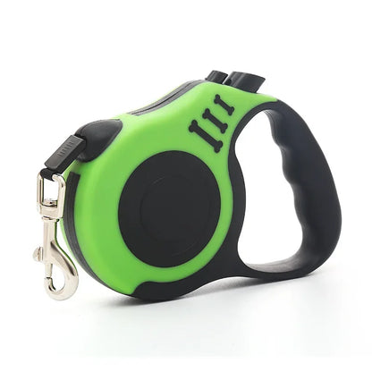 Correa retráctil para perros de 3/5 m, automática, flexible, con tracción para cachorros y gatos, ideal para perros pequeños y medianos. Productos para mascotas.