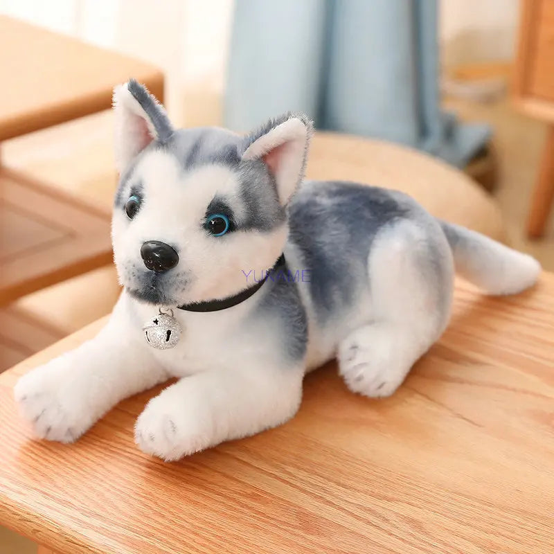 Juguetes de peluche de perro de simulación, muñecos de dibujos animados Shiba Inu, juguete de animal de peluche suave, regalo de cumpleaños y Navidad