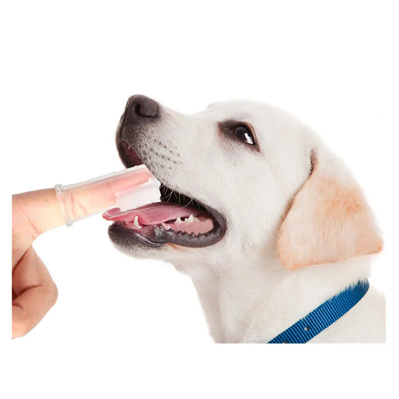 Lettini in silicone per dita per animali domestici Spazzolino da denti Gatti Cani Spazzolatura Accessori per cani Denti per animali domestici Prodotti per la pulizia orale