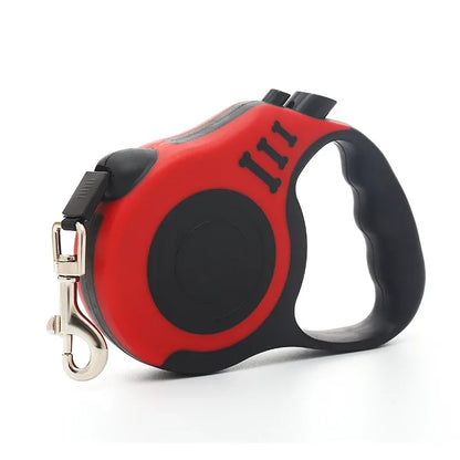 Correa retráctil para perros de 3/5 m, automática, flexible, con tracción para cachorros y gatos, ideal para perros pequeños y medianos. Productos para mascotas.