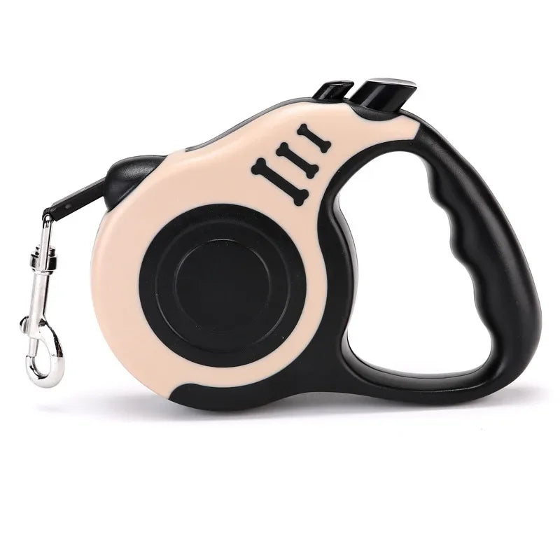Correa retráctil para perros de 3/5 m, automática, flexible, con tracción para cachorros y gatos, ideal para perros pequeños y medianos. Productos para mascotas.