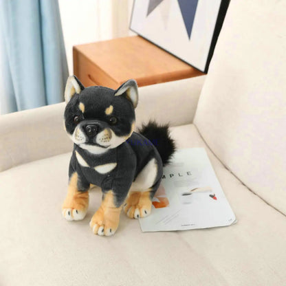 Simulation Dog Plush Toys Cartoon Shiba Inu Dolls Stuffed Soft Animal Toy Birthday Christmas Gift