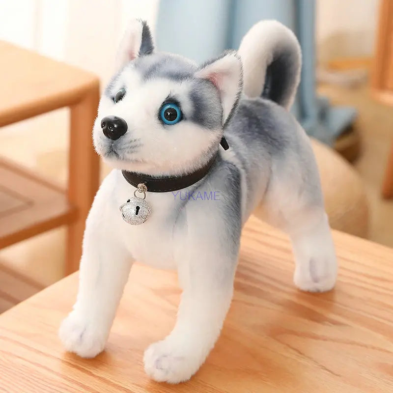 Juguetes de peluche de perro de simulación, muñecos de dibujos animados Shiba Inu, juguete de animal de peluche suave, regalo de cumpleaños y Navidad