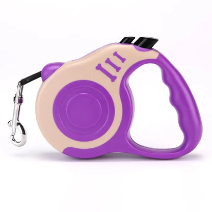 Correa retráctil para perros de 3/5 m, automática, flexible, con tracción para cachorros y gatos, ideal para perros pequeños y medianos. Productos para mascotas.