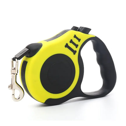 Correa retráctil para perros de 3/5 m, automática, flexible, con tracción para cachorros y gatos, ideal para perros pequeños y medianos. Productos para mascotas.