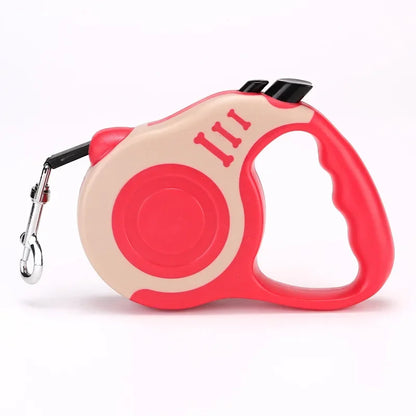 Correa retráctil para perros de 3/5 m, automática, flexible, con tracción para cachorros y gatos, ideal para perros pequeños y medianos. Productos para mascotas.