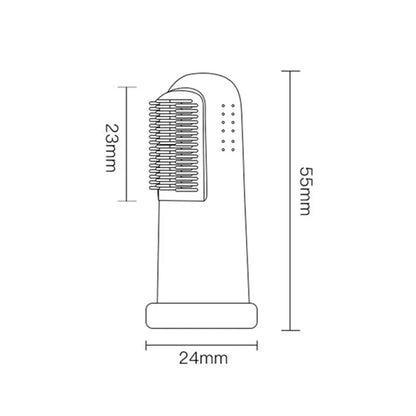 Lettini in silicone per dita per animali domestici Spazzolino da denti Gatti Cani Spazzolatura Accessori per cani Denti per animali domestici Prodotti per la pulizia orale